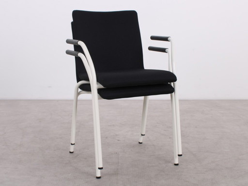 4x sedia Lande Ray nera