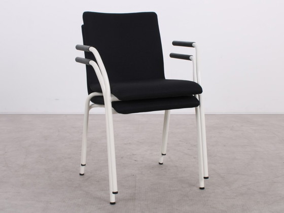 Image 1 of 4x sedia Lande Ray nera