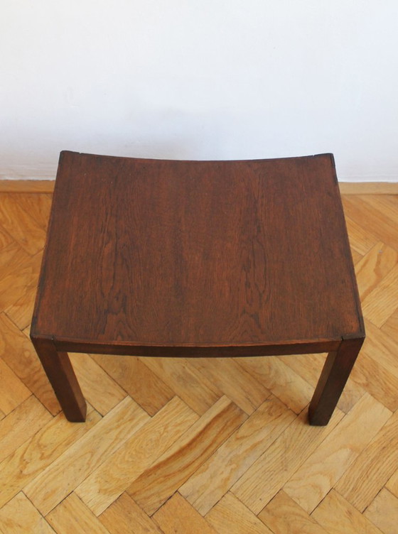 Taburete checoslovaco de mediados de siglo, década de 1960. – Wood (photo 7 of 8)