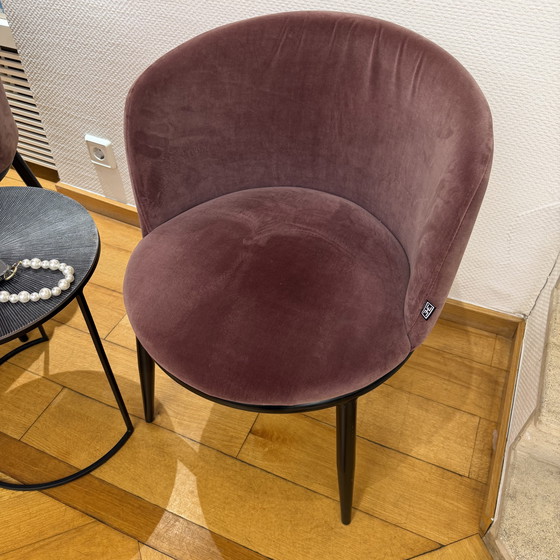 Image 1 of Eichholtz Stühle  Set Filmore Samt NP 595,-€