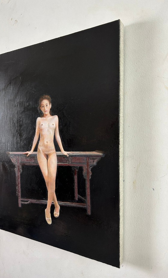 Zhang Yue – “Emancipation 197” – Olieverfschilderij, 40 × 30 cm, 2026 – Schilderijen & Tekeningen, Canvas (photo 5 of 5)
