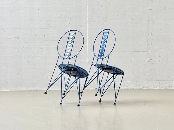 Image 1 of Rare dining set by Frank Lloyd Wright for Cassina, First Edition I Maestri, 1980s