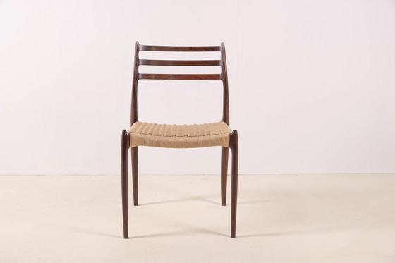 Image 1 of 1x Silla Niels Møller Modelo 78 en palisandro, Dinamarca, década de 1960