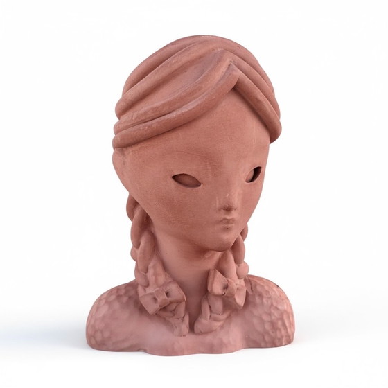 Image 1 of Statuetta in terracotta in piedi - Italia circa 1950 - Superba