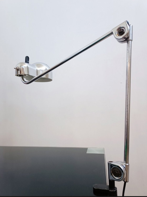 Lampada Topo di Joe Colombo per Stilnovo, prima edizione del 1970. – Lampade da tavolo, Metal (photo 5 of 19)