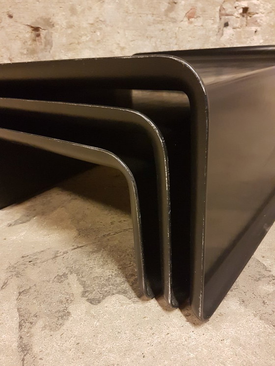 Image 1 of 3 tables gigognes / tables basses Rosenthal années 1970