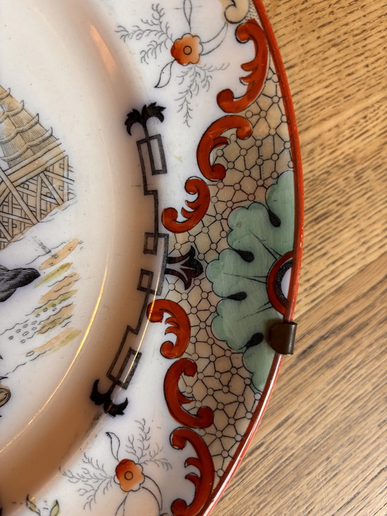 Image 1 of Japans bord van Petrus Regout 