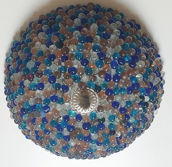 Grand plafonnier en verre de Murano en forme de raisin (37 cm) – Glass, Metal (photo 17 of 30)