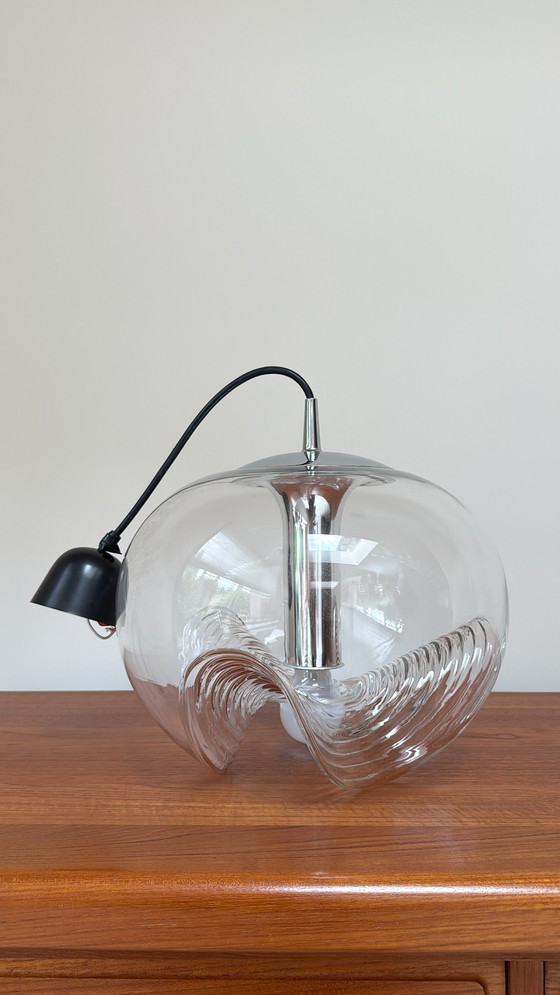 Image 1 of Suspension vintage Peill & Putzler Wave des années 1970