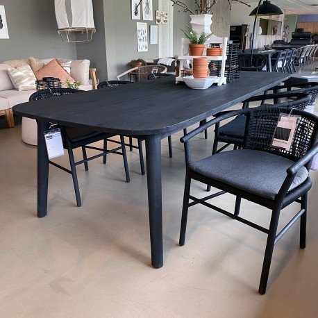 Image 1 of Mesa de comedor Max & Luuk Lennon - 110x280 con silla de comedor Kevin (juego de 6)