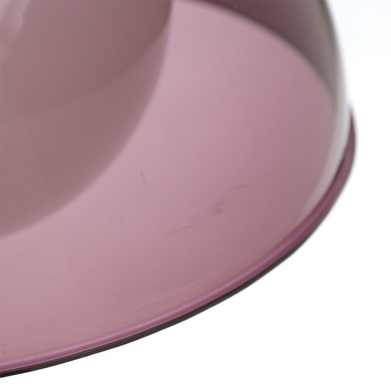 Image 1 of Paarse kroonluchter van methacrylaat en glas, jaren 1950