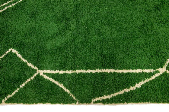 Image 1 of Grüner Wollteppich 250x150cm