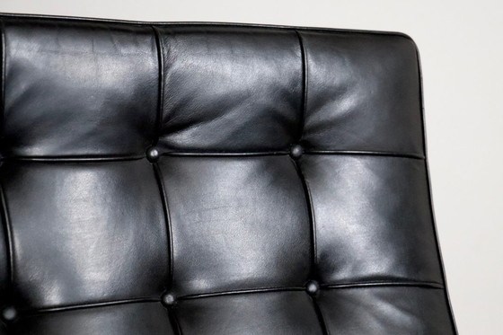 Image 1 of Pair of Barcelona Chairs by Ludwig Mies van der Rohe for Knoll, 1960s