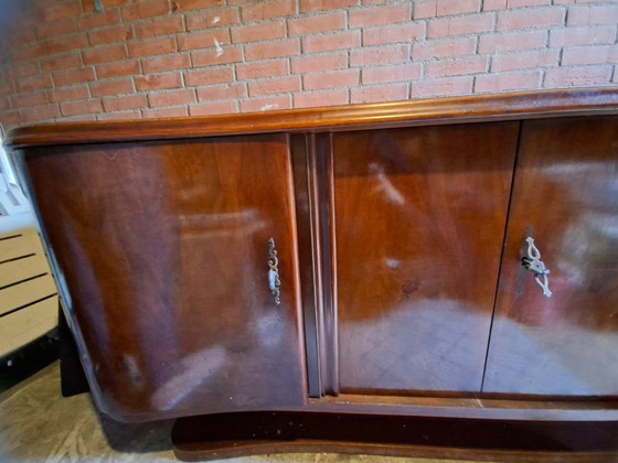 Splendida Credenza anni '50, pezzo unico! – Credenze, Metal, Wood (photo 2 of 6)