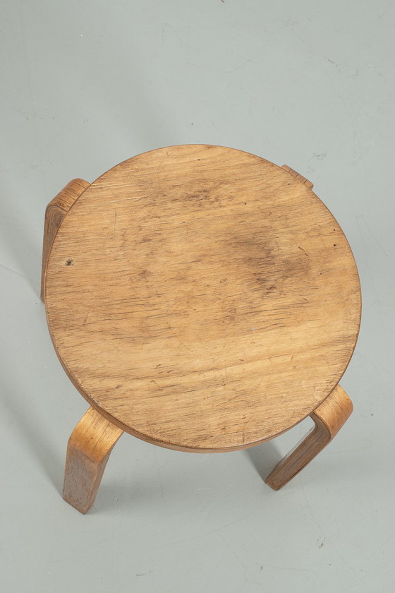Image 1 of Birch wood stool