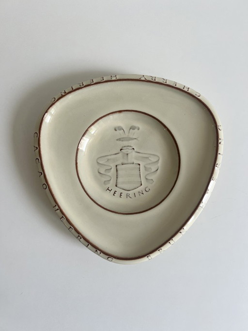 Plat en céramique danois Mid-Century de Jens Harald Quistgaard pour Palshus Ceramics