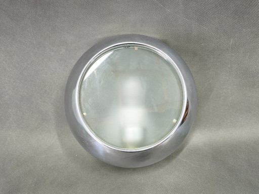 Art Deco chromen wandlamp van Drupol, jaren 1940