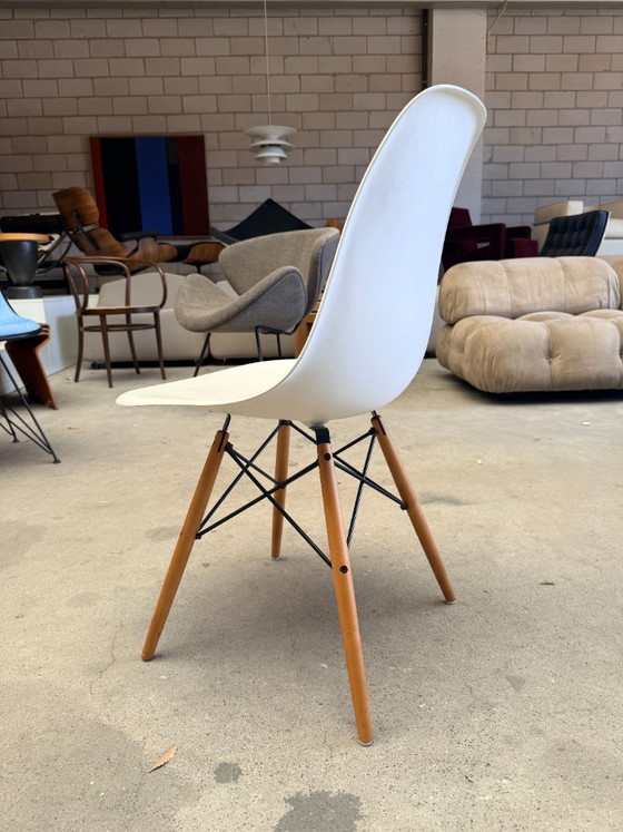 Silla Vitra Eames DSW – Sillas de comedor, Metal, Plastic (photo 10 of 10)