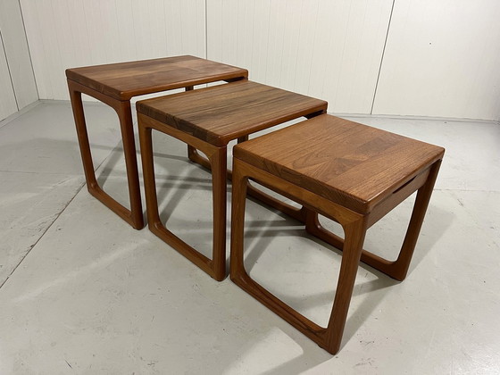 Image 1 of Br Gelsted Nesting Tables Mimiset With Drawer Denmark