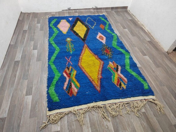 Image 1 of Moroccan handcrafted rug 250cm x 150cm