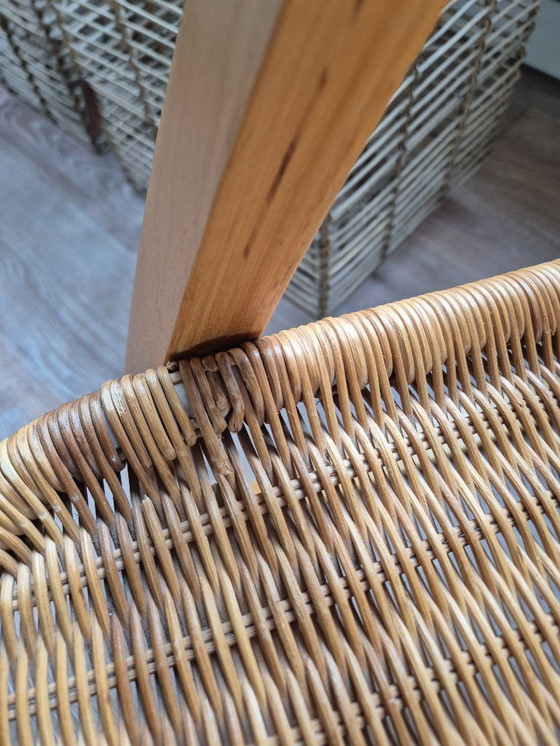 Image 1 of Ikea rotan design fauteuil, ontworpen door Yngve Ekström, Öland