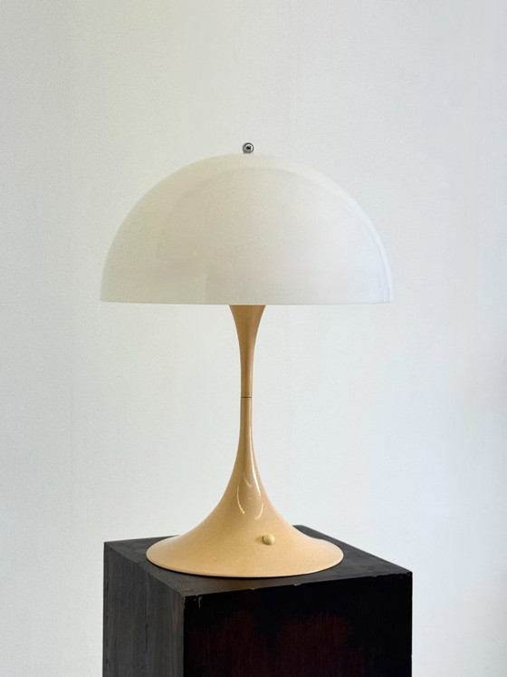 Image 1 of Louis Poulsen Panthella table lamp Verner Panton beige base