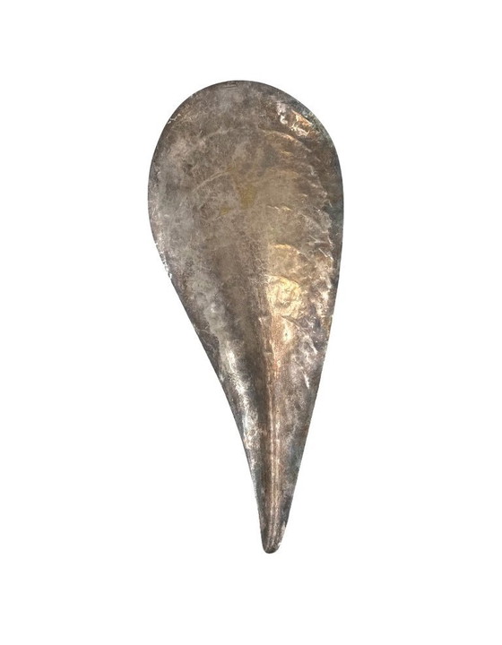 Image 1 of Silver-Plated Shell Shaped Great Bowl / Centerpiece, Renato Raddi, Italy 1970s