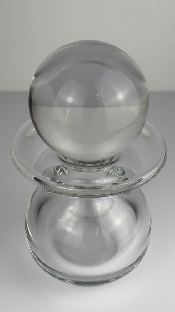 Image 1 of Saint Louis Kristall Val St Lambert Flakon 'Arôme' Entwurf Georges Saulterre