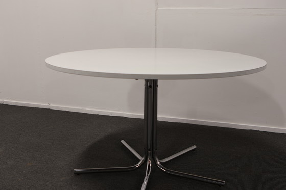 Image 1 of Round Dining Room Table By Pascal Mourgue For Steiner
