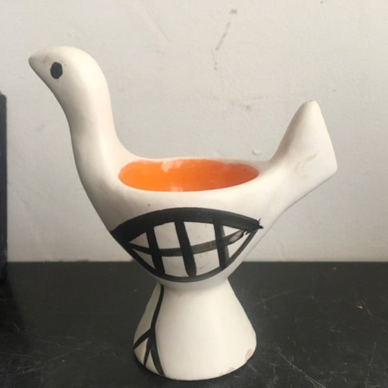 Image 1 of 4 Lili Valentin Vallauris egg cups