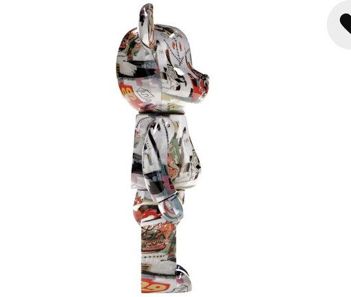Bearbrick Andy Warhol X JEAN-MICHEL BASQUIAT