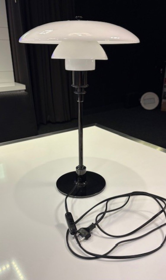 Image 1 of 1x lampada da tavolo Louis Poulsen 3/2 nera metallizzata