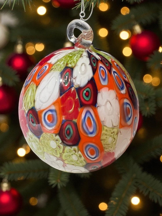 Image 1 of Murano Glass Christmas Balls