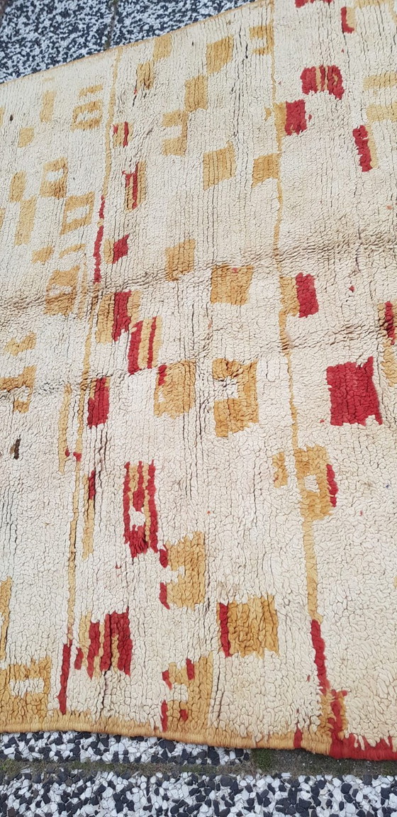 Image 1 of Handgeknoopt Berber kleed wol 199x165cm