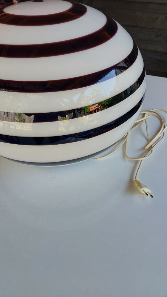 ILU di Vetro Zebra Lampe XL 45 cm Space Age – Stehleuchten, Metal, Glass (photo 3 of 5)