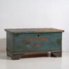 Baule antico con patina verde turchese (Anno 1935) #10 – Armadi contenitori (photo 9 of 30)