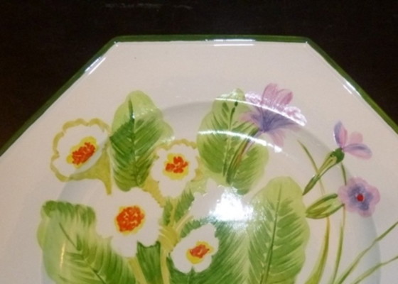 Image 1 of Sierbord ' Bloemen '  Chaumette (Parijs) NEW ! Vintage 80s