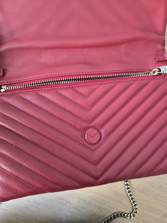Image 1 of Bolso Karen Millen de piel roja