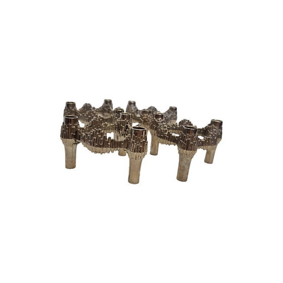 Image 1 of Vintage Stoff Nagel Quist stackable candlestick, 60s/70s