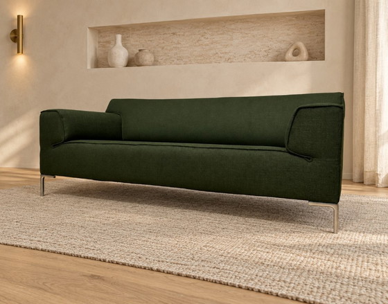 NEW UPHOLSTERED Design on Stock Bloq 2.5-Seater Green, 2 seaters, Other, Metal, Modern (photo 2 of 10)