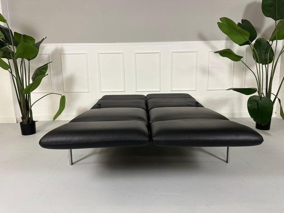 Image 1 of Brühl Roro Sofa Small leather sofa bed