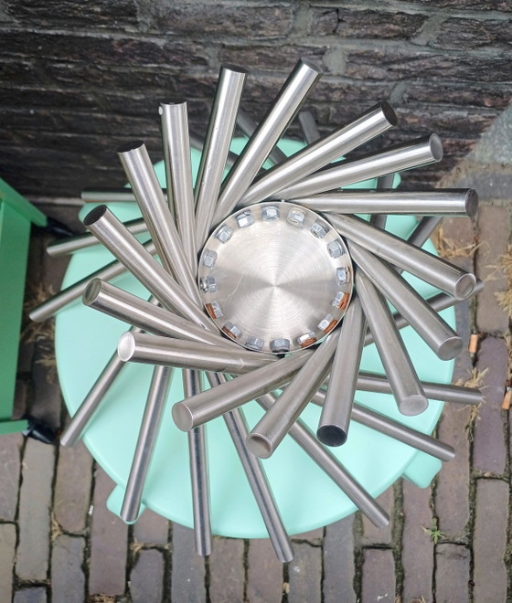 Image 1 of Fruit bowl made of stainless steel tubes