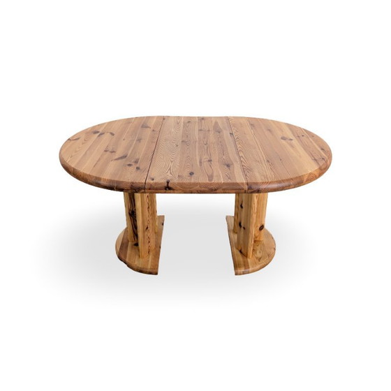 Image 1 of Mesa de comedor extensible original de Rainer Daumiller de mediados de siglo.