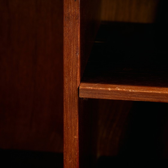 Image 1 of MK9343 Restaurierter Teakholz-Büroschreibtisch