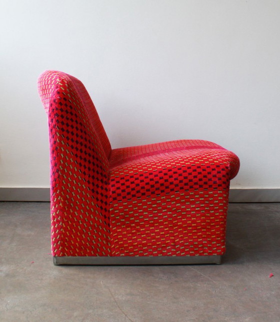 Alky armchair by Giancarlos Piretti for Anonima Castelli, Italy, 1969. – Textile (photo 6 of 12)