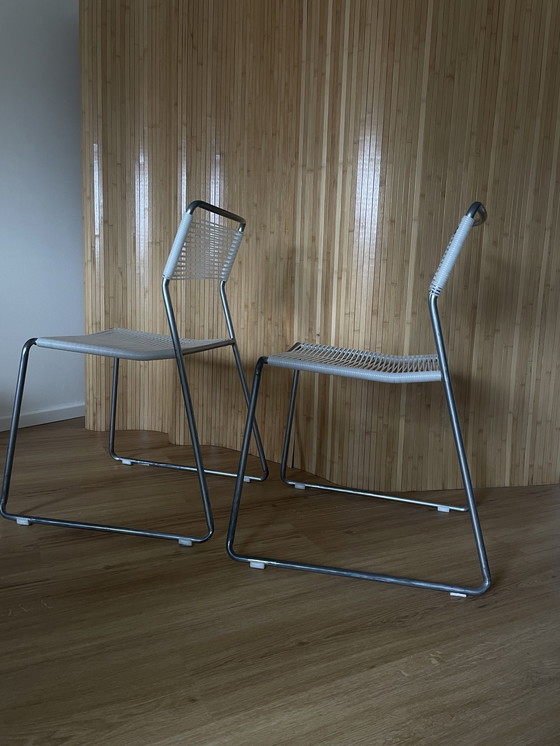Image 1 of 2er Set IKEA Melker "Spaghetti" Stühle - Lisa Norinder Design