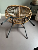 Bellissima poltrona in rattan