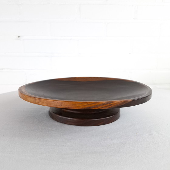 Image 1 of Vintage houten schaal