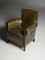 Clubfauteuil van groen schapenvacht (photo 14 of 14)