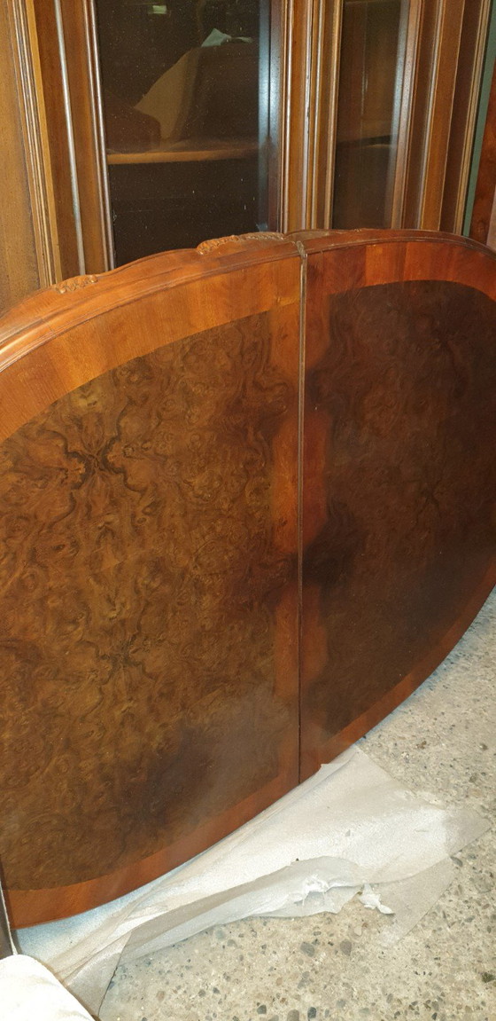 Image 1 of Classic walnut Chippendale baroque Louis dining table